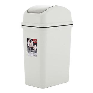 飞达三和摇盖垃圾桶家用窄款2025新款卫生间厕所浴室客厅提手纸篓