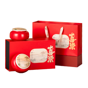 桐木关正山小种武夷红茶浓香型茶叶2026年货陶瓷罐礼盒装茶礼250g