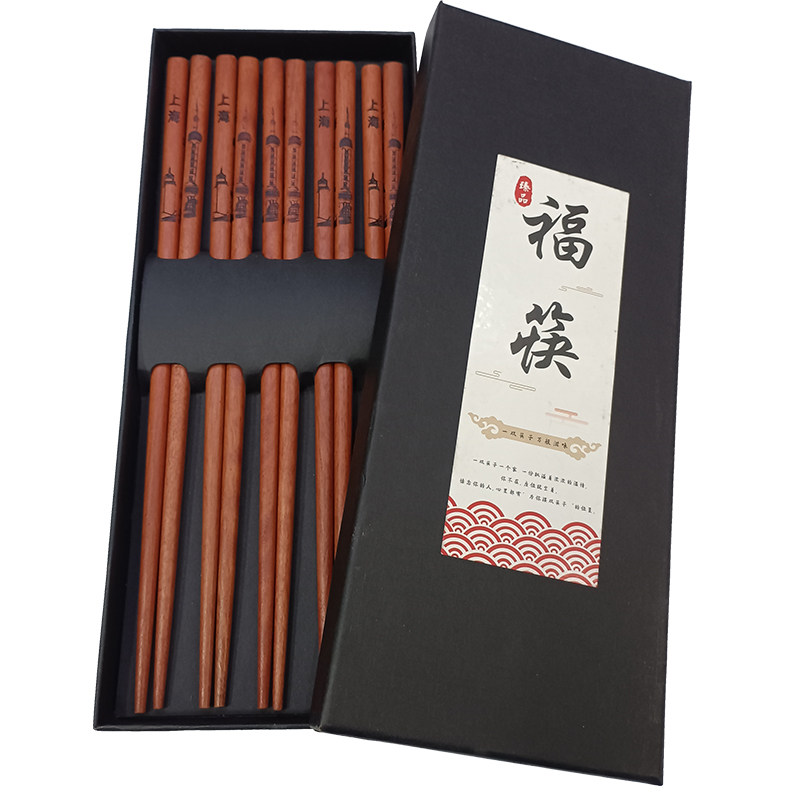 东方明珠筷子熊猫天然木旅游纪念