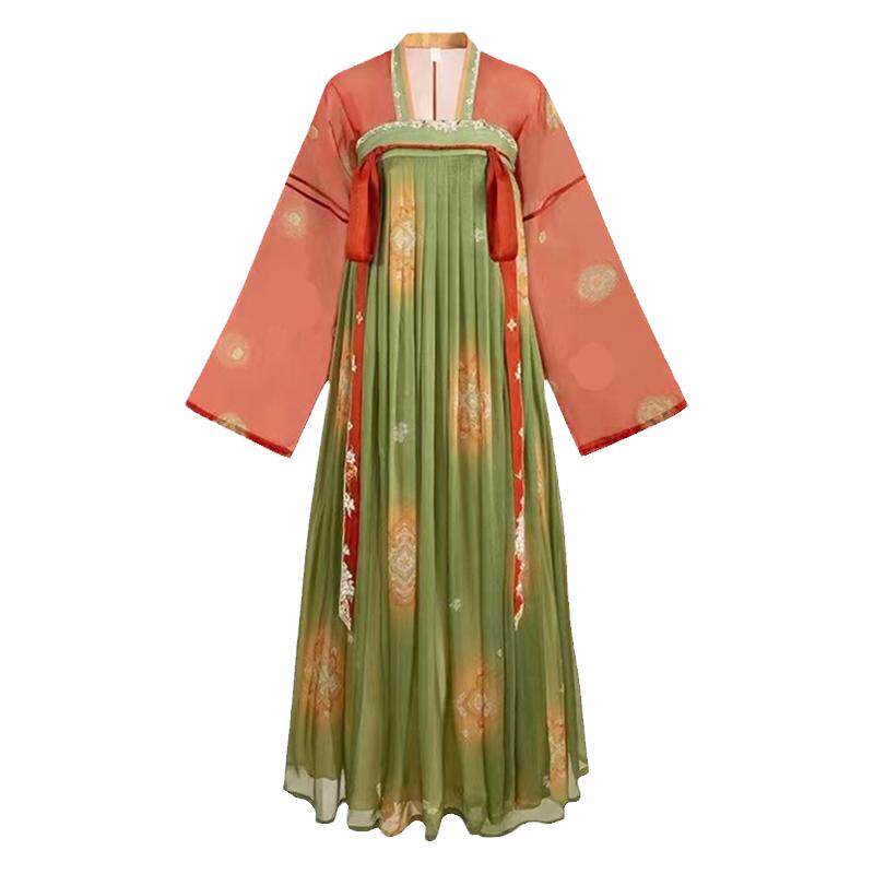 汉服女童2025新款儿童汉服女孩超仙古风国风大童夏季亲子装春秋款