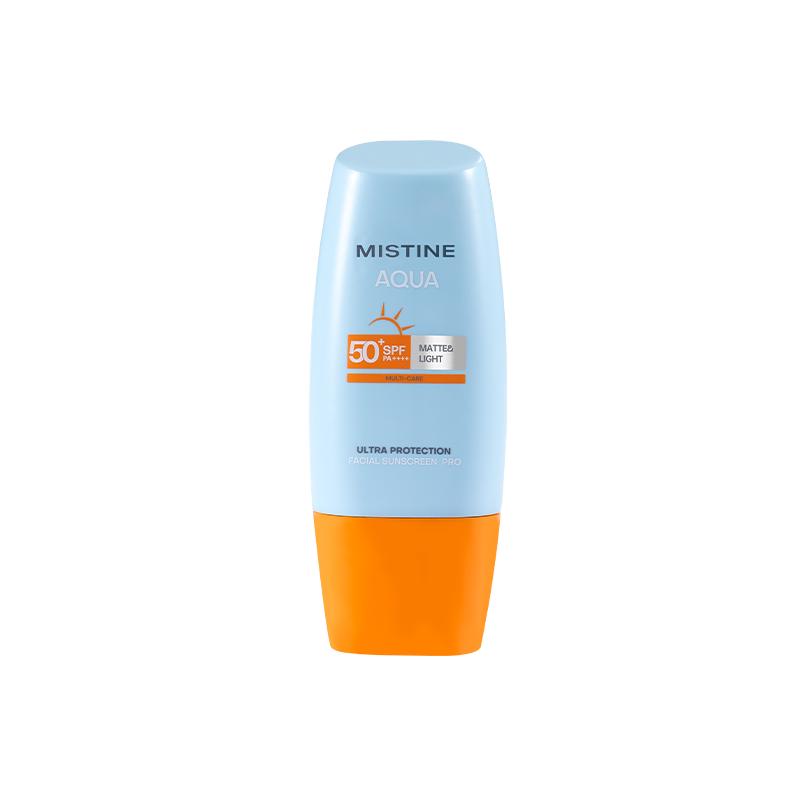 泰版mistine蜜丝婷防晒霜小黄帽SPF50+户外军训面部隔离蜜思婷官