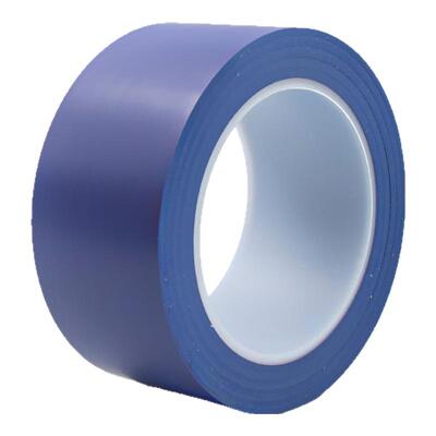 蓝色警示胶带防水强力警戒地标