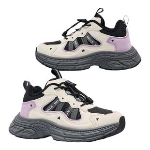 百丽童鞋女童运动鞋加绒保暖棉鞋冬季女孩轻便软底儿童暴走跑步鞋