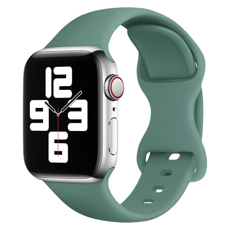 适用iwatch8表带苹果液态硅胶