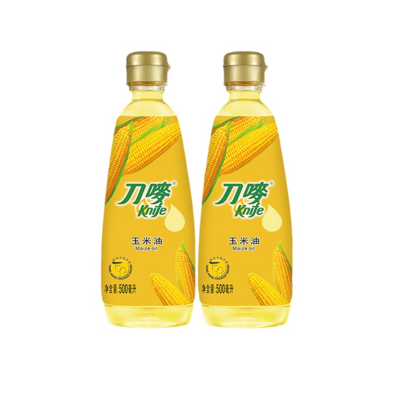 刀唛玉米油500ml*1瓶食用植物油玉米油烘焙专用蛋糕