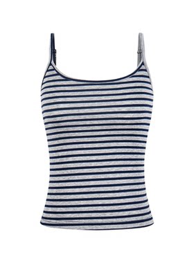 CTTMAN｜轻亚街头条纹背心吊带修身短款女中性风新品26夏