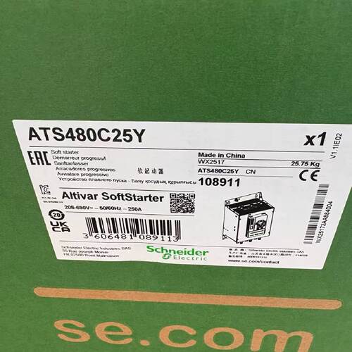 议价ATS480C79Y【790A 400kW】施耐德软启动器现货包邮咨询议价