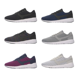 正品现货李宁男女2017新款Heather一体织经典休闲鞋ARCM003 008