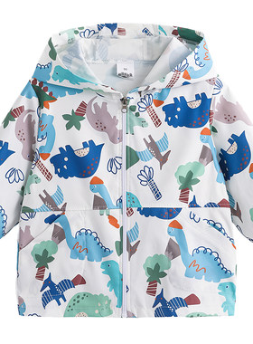 儿童羽绒服防水罩衣长袖洋气小孩防脏防污棉服外穿围衣宝宝吃饭衣