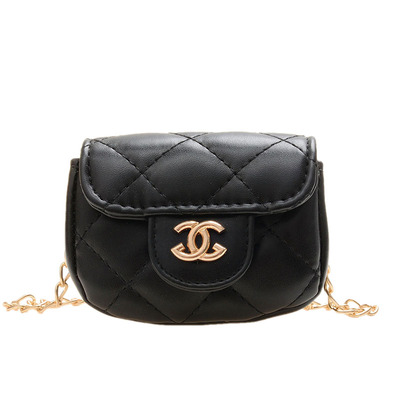 网红儿童时尚小香风斜挎包