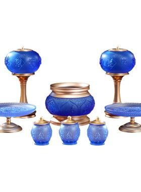 八吉祥供佛香炉水杯果盘佛堂供奉