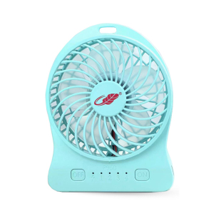 共田风扇快充充电大风力便携式桌面静音电风扇迷你手持芭蕉扇F95D