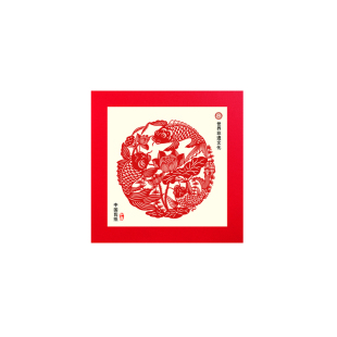 剪纸相框装裱创意中式简易框卡纸挂墙工笔画学生作品装裱画室画展