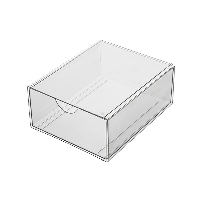 手机壳收纳盒透明抽屉式文具收纳