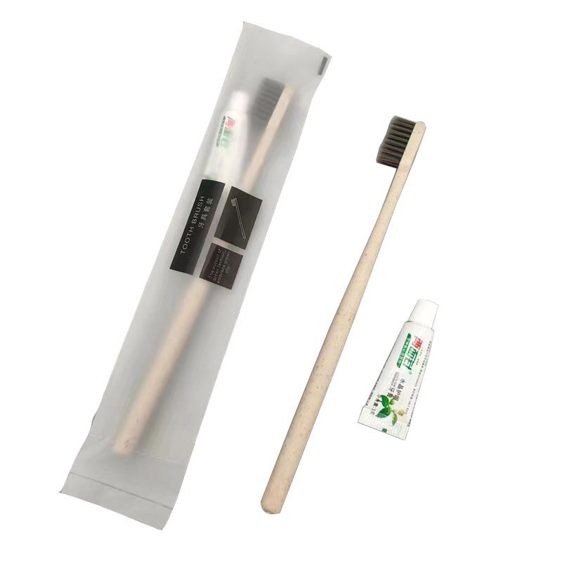 宾馆酒店一次性牙具客房用品牙刷批牙膏包邮二合一套装洗漱定制