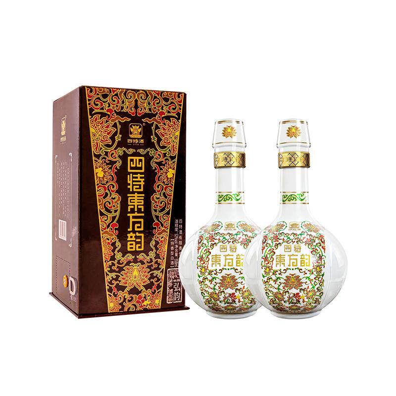 官方正品丨江西四特酒 四特东方韵弘韵 42/52度500ml 特香型白酒