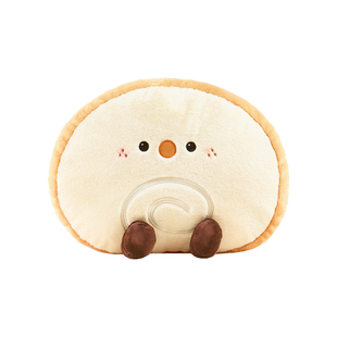 lenle伶俐面包抱枕沙发抱睡毛绒玩偶可爱瑞士卷女生午睡靠枕腰靠