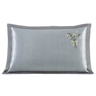 夏季冰丝枕头套可水洗机洗枕席夏天凉席枕套单人夏凉枕芯套一对