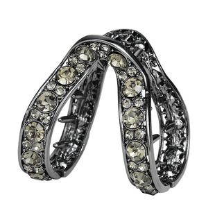 高马尾固定神器半扎丸子头发夹发卡女v型小抓夹2025新款夹子头饰