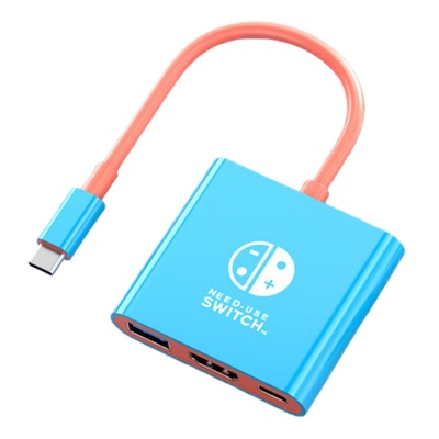 Switch底座便携扩展坞NS高清