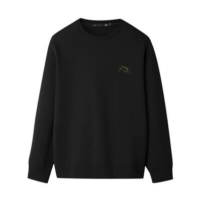 HLA/海澜之家卫衣纯色长袖卫衣男