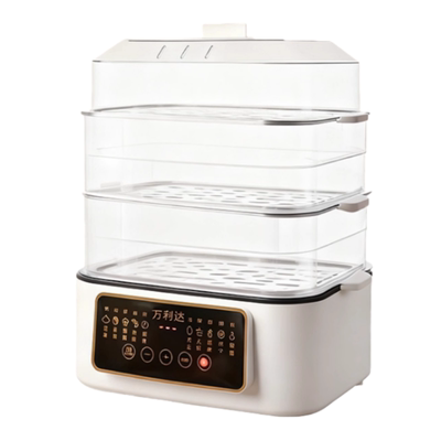 万利达电蒸火锅多功能蒸煮一体