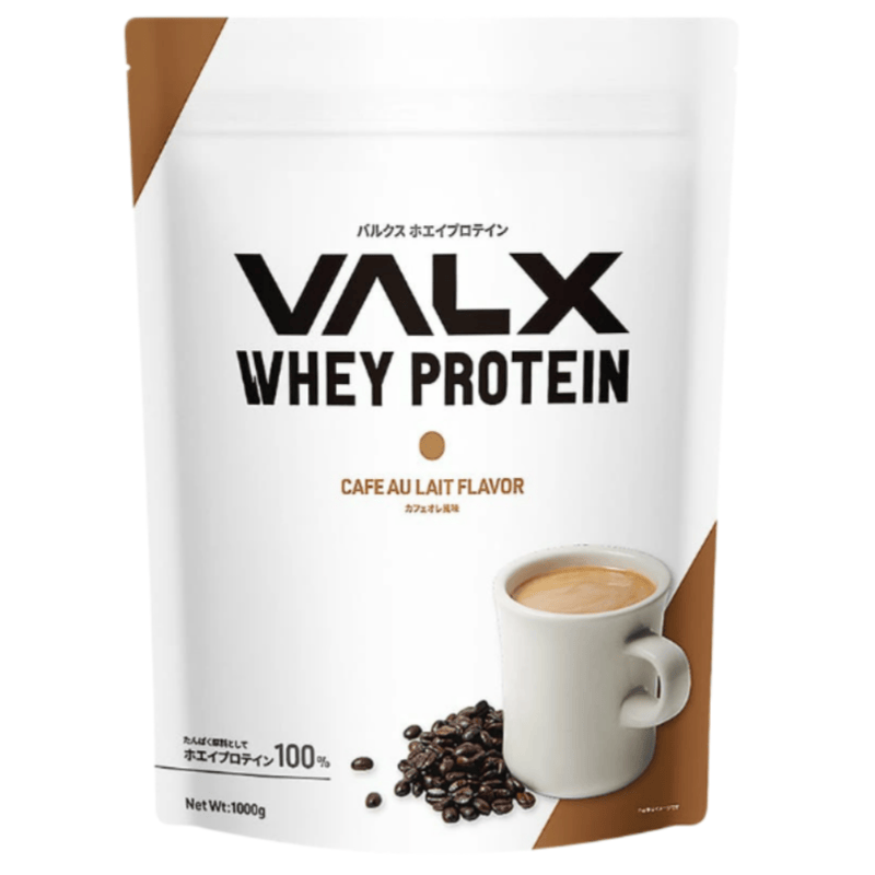 日本代购VALX 乳清蛋白质粉 肌肉运动健身营养补剂易溶解吸收1kg
