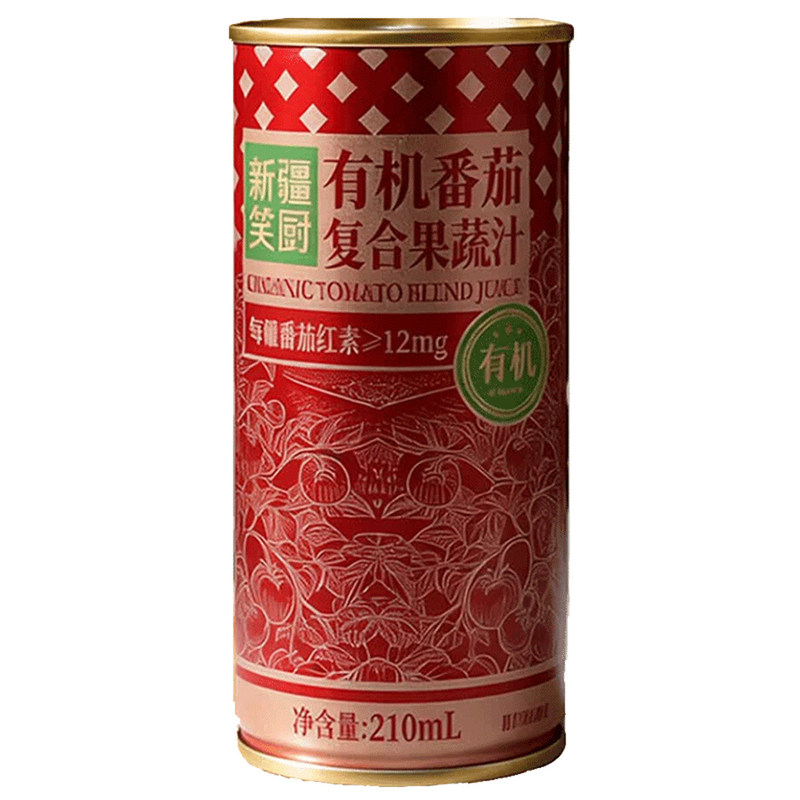 新疆笑厨有机番茄汁果蔬汁饮料