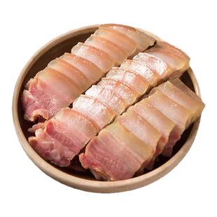 安徽风干腊肉寿县腌制咸土猪肉腌肉刀板香五花腊肉腊味咸肉非烟熏