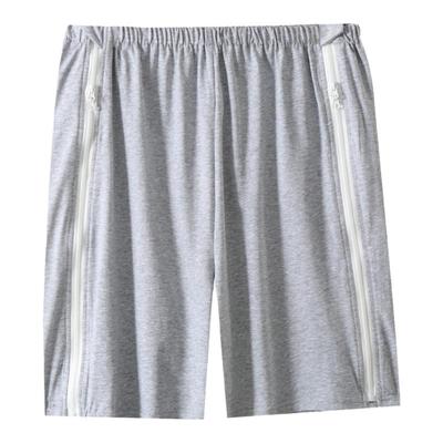 纯棉短裤一片式易穿脱亲肤透气