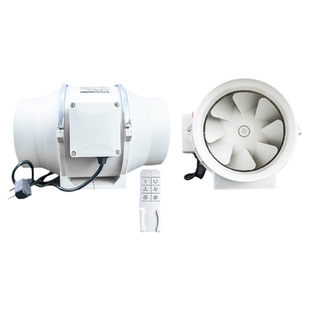 工业级轴流风机管道式220v强力抽风机专用排风扇排气扇换气扇出风