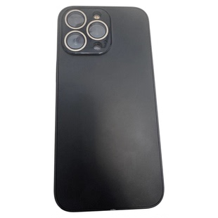 新款17新品黑色16磨砂防指纹适用iphone14promax手机壳15pro高级感冷淡13pro钛金属色苹果12全包镜头保护套ip