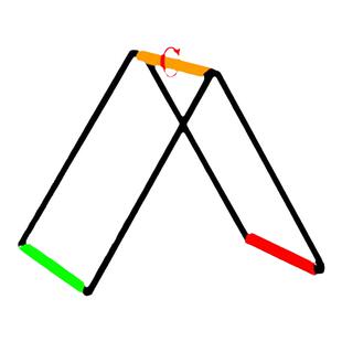 彩色蝴蝶敏捷梯绳梯多功能运动梯体能训练器材儿童可拆梯敏感梯绳