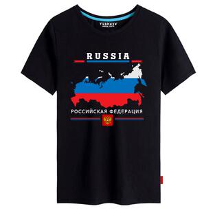 美国德国英国法国葡萄牙国旗国徽纪念短袖t恤衫男女纯棉半袖衣服