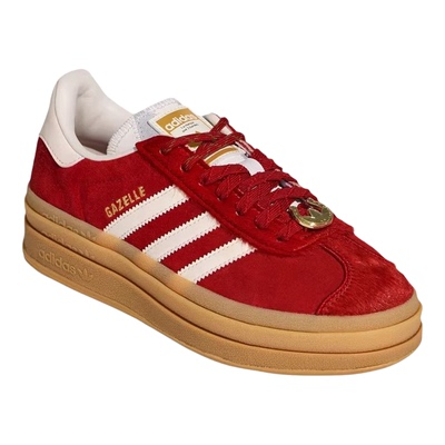 Adidas阿迪达斯女鞋Gazelle马年新年款CNY增高厚底潮流板鞋KJ4293
