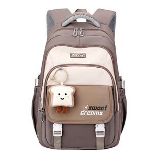 中小学生书包女生四五六年级大容量高颜值防水双肩背包百搭高中生