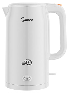 美的2L钛钢保温电热水壶
