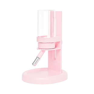 卡诺果果升降仓鼠水壶食盆饮水器滚珠立式水樽喂水器金丝熊喝水器