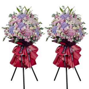 上海高端开张乔迁庆典公司开业花篮重庆同城花店鲜花速递演出送花