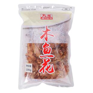 丸友木鱼花100g家用日式寿司料理柴鱼片章鱼小丸子猫饭味增汤食材