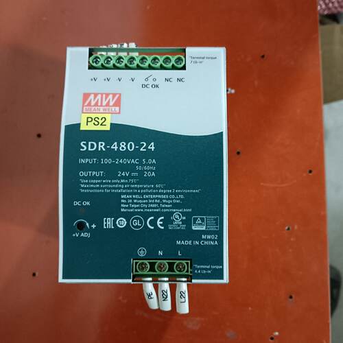 【询价】导轨式电源模块，SDR-48-24。24Ⅴ20A，成色漂适用