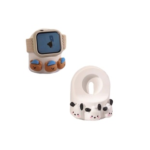 可爱创意 适用applewatch充电底座 iwatch充电座 苹果手表支架 器