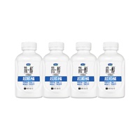 君乐宝简醇0蔗糖风味发酵乳430g*4瓶