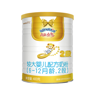 88会员通新客价】澳优能立多(能力多)2段400g较大婴儿奶粉二段