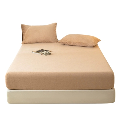 【A类母婴可用】加厚牛奶绒床笠