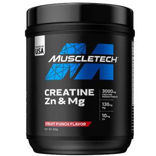 Muscletech肌肉科技锌镁肌酸粉300g一水肌酸健身训练耐力爆发力