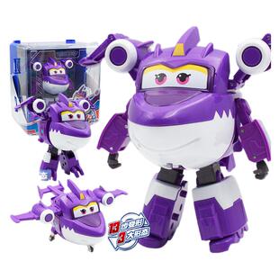 超级飞侠小翼全套大号变形机器人官方正版男孩玩具儿童金刚旗舰店