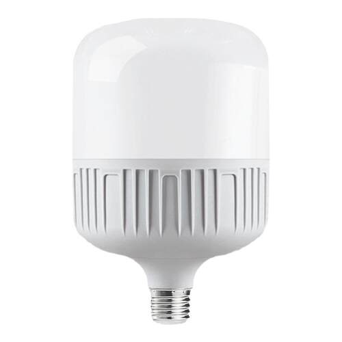 led螺口灯泡三色变光家用节能灯e27螺纹口暖白光超亮大功率厂房灯