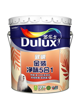 多乐士致悦金装净味五合一乳胶漆