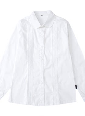 伊顿校服工厂白色纯棉衬衫班服